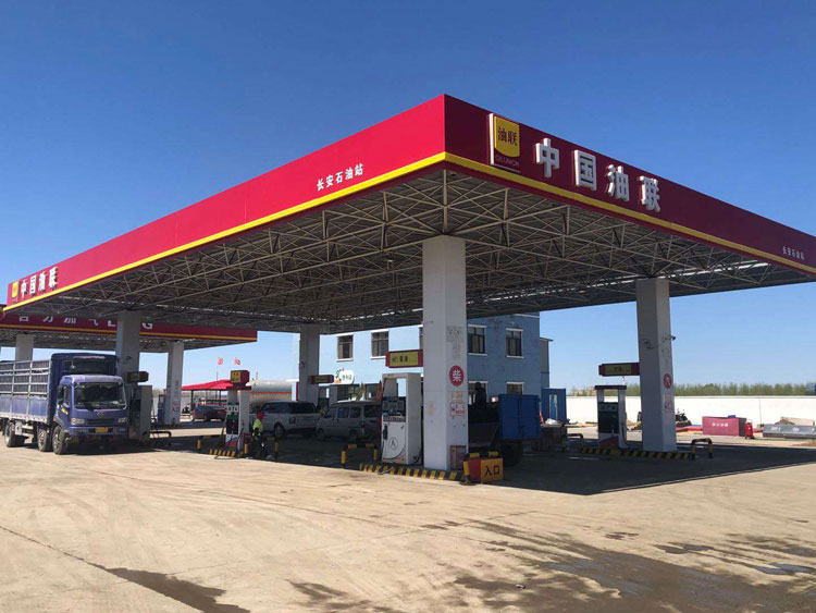 中国油联佳木斯林业加油站为人民加好油